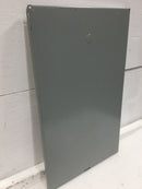 GE TM1212RCUBK1 125 Amp 12 Space 120/240V Load Center Cover 21 1/4" x 12 7/8"