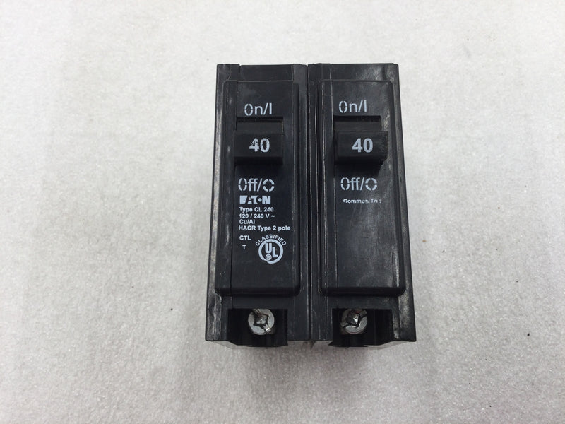 Eaton/Classified CL240 40 Amp 2 Pole 120/240V Type CL Circuit Breaker