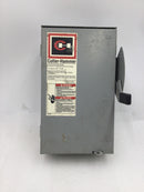 Eaton DG221NRB 30 Amp 2 Pole 120/240V Fusible Outdoor Safety Switch