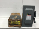 Square D HU362 60 Amp 3 Pole 600V Nema 1 Enclosure Non-Fusible Safety Switch