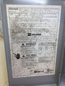 Cutler Hammer DG221NGB Fusible 30 Amp 2 Pole 240V Safety Switch 10 5/8" x 6 1/4"