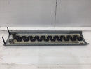 Eaton CL204040 200 Amp 40 Space 120/240 VAC Load Center Guts Only 5.5" X 24"