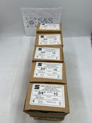 Spiraduct, INC 830-021P 3/4" One Piece Straight Push on Non-Metallic Liquid Tight Connector - FNCB Only - Package of 50