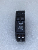 Connecticut Electric/UBI TBBD2020 20A/20A Tandem 120/240V Circuit Breaker