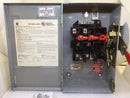 GE TG3221 30 Amp 2 Pole 3 Phase Model 8 240V General Safety Switch