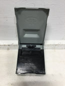 Halex HNF60R 60A 120/240V Non-Fused AC Pull Out Disconnect 7 3/8" x 5 1/8"