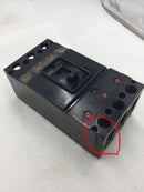 Westinghouse LB3400F 400 Amp 3 Pole 600V Breaker w/200 Amp Trip - Cosmetic Flaw