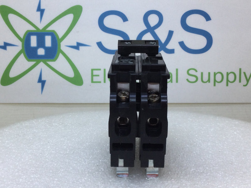 Siemens D230 30 Amp 2 Pole 120/240V Type QD Circuit Breaker