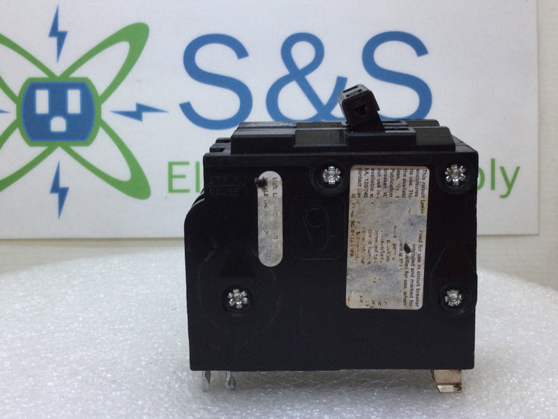 Siemens D230 30 Amp 2 Pole 120/240V Type QD Circuit Breaker