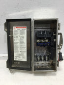 Square D H361DS 30 Amp 600v Fused Safety Switch