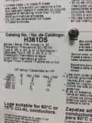 Square D H361DS 30 Amp 600v Fused Safety Switch