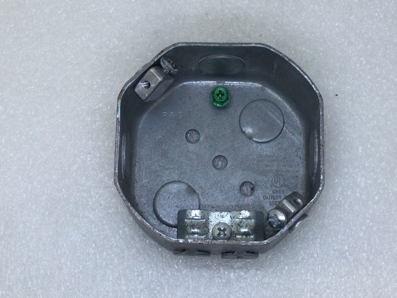 Pass & Seymour 55505 Heavy Duty Ceiling Fan/Fixture Metal Octagon Box