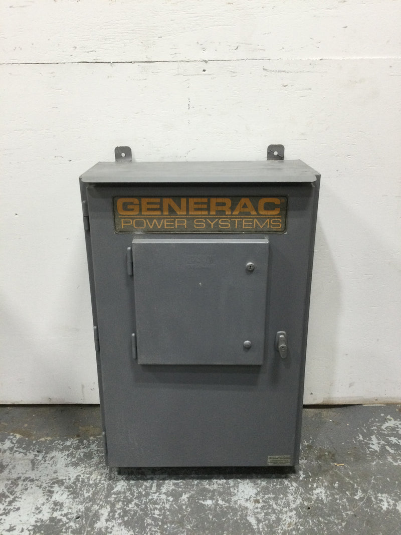 Generac Type GTS01W-2A2LDNCN 100 Amp, 480V Transfer switch