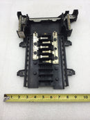 Square D QON12M100 100 Amp 6 Space/12 Circuit 120/240 VAC Load Center Guts Only 9" X 12"