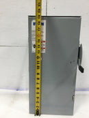 Eaton/Cutler-Hammer DG223NRB 100A 240V Safety Switch Enclosure 19 1/4" x 9 1/2"
