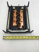 Siemens G1624ML1125CU 125 Amp 8 Space/24 Circuit 120/240 VAC Load Center Copper Buss Guts Only 9" X 12"