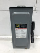 Square D H361NRB 30 Amp 3 Pole 600 VAC Type 1 Fused Heavy Duty Safety Switch
