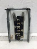 Eaton/CH BR1224L125 125A 6 Space/24 Circuit 120/240V Guts Only 6" X 9.5"