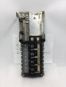 GE TM1615S/F Circuit 150 Amp 8 Space 120/240 VAC Load Center Guts Only 6" X 17"