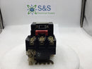 Square D 8536SOG12S 3 Pole 200-575 VAC 1.5-2 HP Motor Starter with 120 VAC Coil