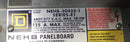 Square D NEHB-30435-1  30 Space Load Center Dead Front Cover Only 8.5" X 29"
