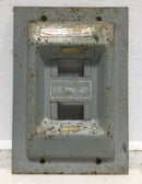 FPE/ Stab-Lok 8 Space 100 Amp 120/240V Dead Front Only 12 5/8" x 8 3/4"