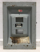 FPE/ Stab-Lok 8 Space 100 Amp 120/240V Dead Front Only 12 5/8" x 8 3/4"