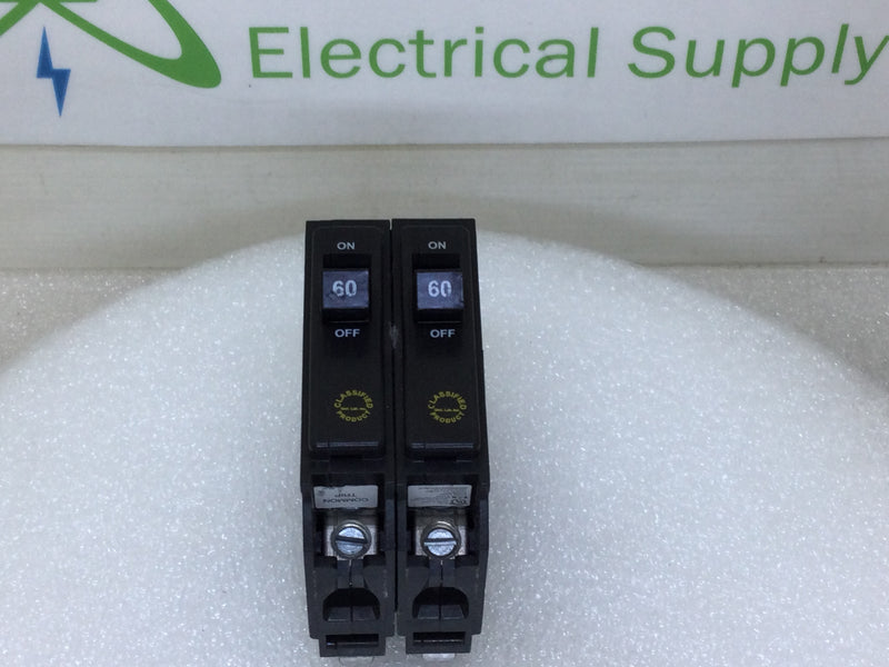 Eaton/Classified Product CHQ260 60 Amp 2 Pole 120/240V Circuit Breaker