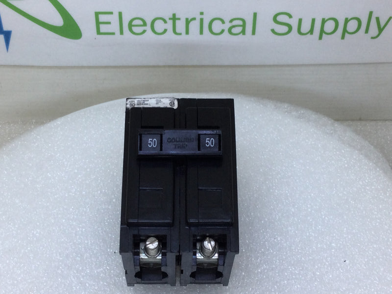 Cutler Hammer BAB2050 50 Amp 2 Pole 120/240V Bolt on Circuit Breaker