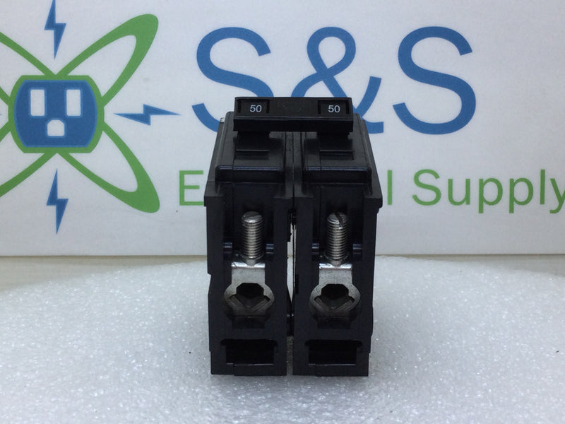 Cutler Hammer BAB2050 50 Amp 2 Pole 120/240V Bolt on Circuit Breaker