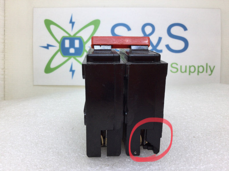 Challenger C260NA 60 Amp 2 Pole 240V Molded Case Switch - Flawed