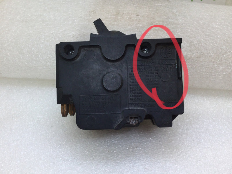 FPE NA260 60A 2P Non-Auto (No Overcurrent Protection) Molded Case Switch - Flaw