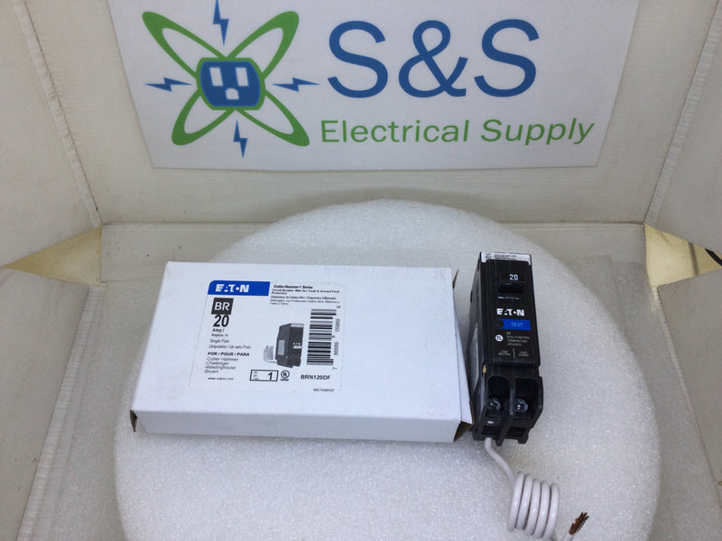 Eaton/Cutler Hammer BRN120DF 20 Amp 2 Pole 120V Circuit Breaker
