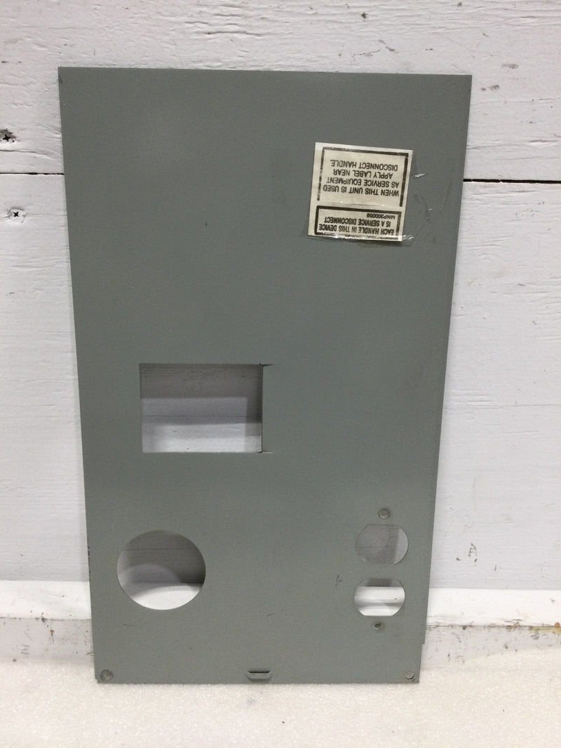 Midwest U041CTL Rainproof Proof Outlet deadfront  15 1/2" x 9"