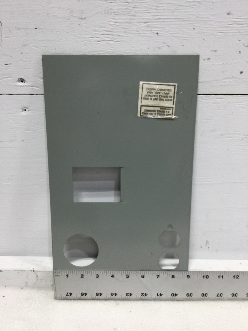 Midwest U041CTL Rainproof Proof Outlet deadfront  15 1/2" x 9"