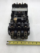 Allen Bradley 509-DOD 90 Amp 3 Pole 200-575V 50 HP Motor Starter w/ 120 VAC Coil