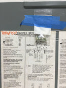 Square D RC816F200C 200A 8 Space 120/240V Hinged Cover/Door Only 20 1/2" x 14"