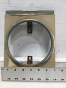 Westinghouse/Bryant Meter QS-4 / QS5 QS/QP Quick-Stack Meter Center Ring Type Meter Cover Raised Ring with Two Back Brackets 9 1/2" x 7 1/4"