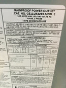 GE General Electric GE1LU532ES RV Earth Burial Pedestal with 50 Amp and 30 Amp RV Receptacles and a 20 Amp GFCI Receptacle