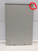 ITE Panelboard Cover Only Nema3R 22" x 14 1/2" Two Slots On Bottom Of Cover / No Lip On Top