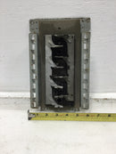 ITE/Siemens 8 Space Load Center Guts Only with 6 Tandem Breaker Posts 6" X 10"