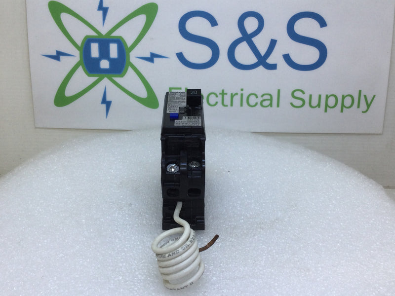 Siemens QA120AFC 20 Amp 120V 1 Pole Type QAF2 Combination Circuit Breaker