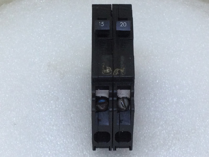 Siemens/ITE/Gould Q1520 15/20 Amp 1 Pole 120/240V Type QT Tandem Breaker