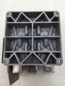 Duncan 200 Amp Meter Socket Guts Only 7-Jaw Three Phase with Lever Bypass