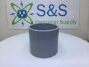 PVC 2" Coupling Fitting Gray, Electrical PVC Coupling Sch40