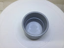 PVC 2" Coupling Fitting Gray, Electrical PVC Coupling Sch40