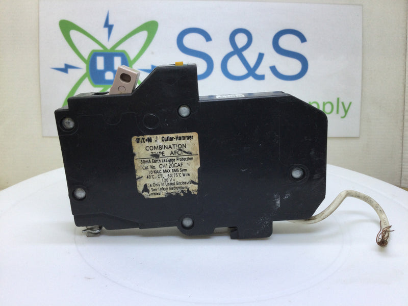 Eaton/Cutler Hammer CH120CAF 20 Amp 1 Pole 120240V Arc Fault Breaker