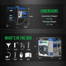 DuroMax XP11000iH 11,000 Watt Portable Dual Fuel Inverter Generator w/ CO Alert