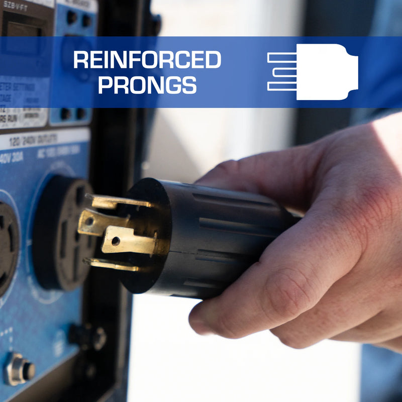 DuroMax XP3025GC 240v 30A 10GA 25Ft Generator Cord