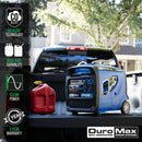 DuroMax XP4500iH 4,500 Watt Dual Fuel Portable Digital Inverter Generator 50-State